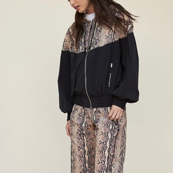 LPA TRACK JOGGER PANT IN SNAKE & BLACK - Picture 4 of 9